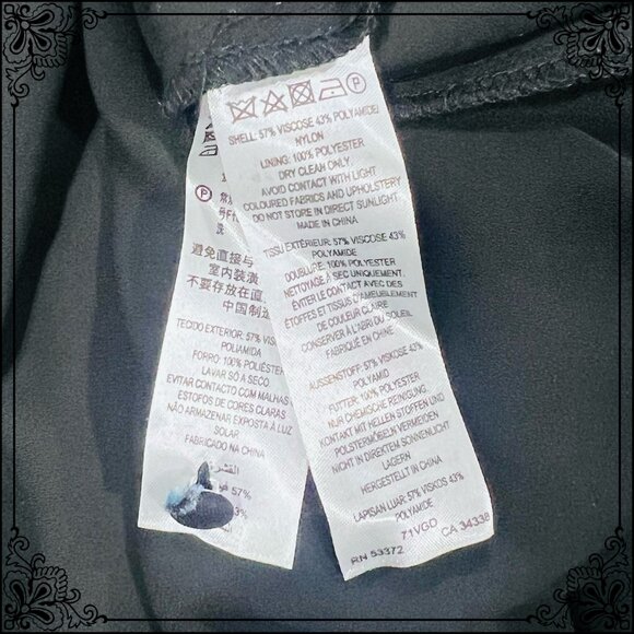 FRENCH CONNECTION Avery Burnout Velvet Keyhole Mini Dress - Size 6 / NWT - Picture 11 of 12